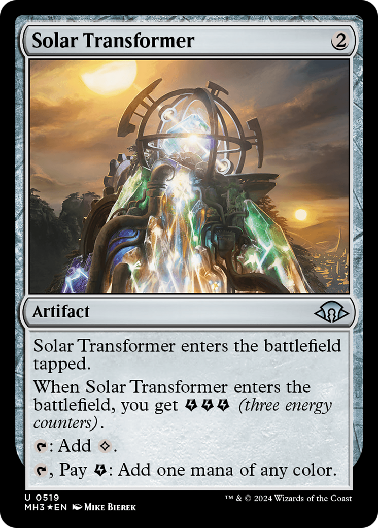 Solar Transformer (Ripple Foil) [Modern Horizons 3] | Dragon's Lair Comics and Fantasy Houston TX