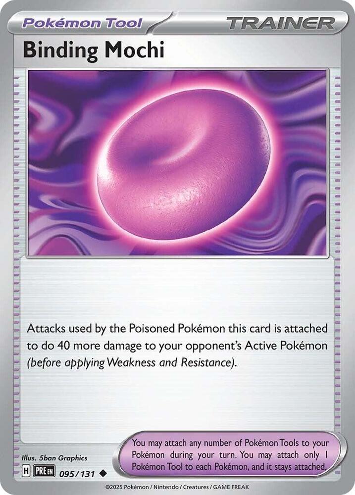 Binding Mochi (095/131) [Scarlet & Violet: Prismatic Evolutions] | Dragon's Lair Comics and Fantasy Houston TX