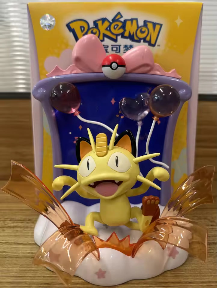 Pokemon Happy Party Photo Frame Assembling Ornament Gift - Meowth | Dragon's Lair Comics and Fantasy Houston TX
