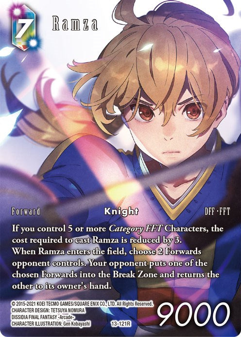 Ramza (Full Art) [Opus XIII: Crystal Radiance] | Odin's Place