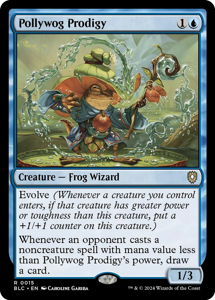 Pollywog Prodigy [Bloomburrow Commander] | Dragon's Lair Comics and Fantasy Houston TX