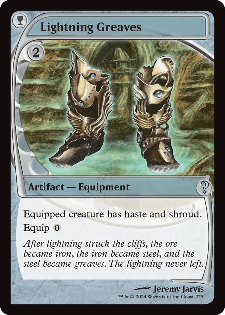 Lightning Greaves (Future Sight) [Mystery Booster 2] | Dragon's Lair Comics and Fantasy Houston TX