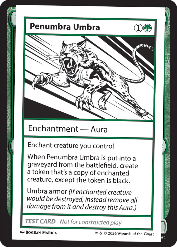 Penumbra Umbra [Mystery Booster 2 Playtest Cards] | Dragon's Lair Comics and Fantasy Houston TX