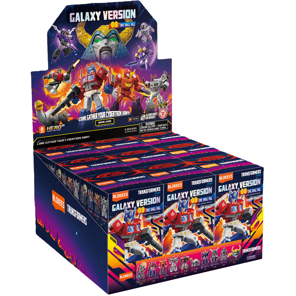 Blokees: Transformers - Galaxy Version 08: One Shall Fall | Dragon's Lair Comics and Fantasy Houston TX