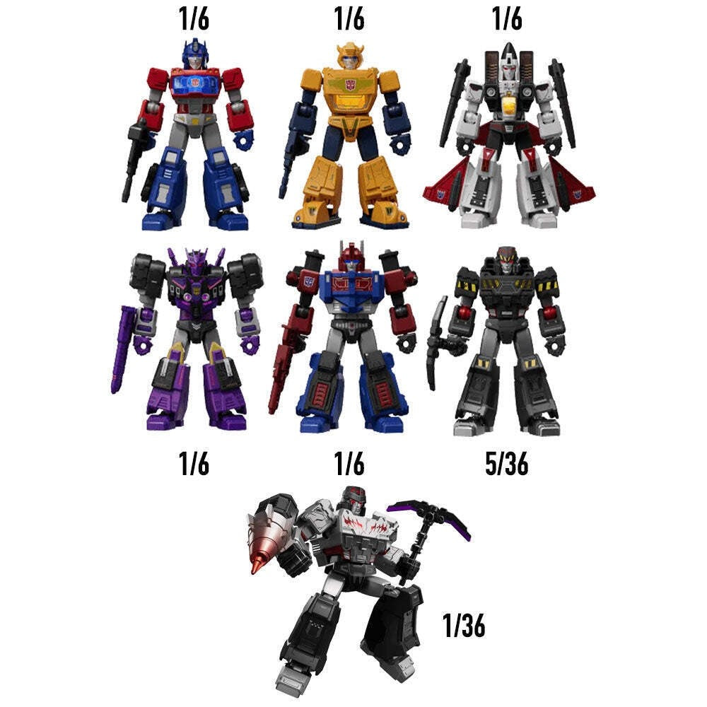 Blokees: Transformers - 4" Shining Version 03 Shattered Universe Blind Box | Dragon's Lair Comics and Fantasy Houston TX