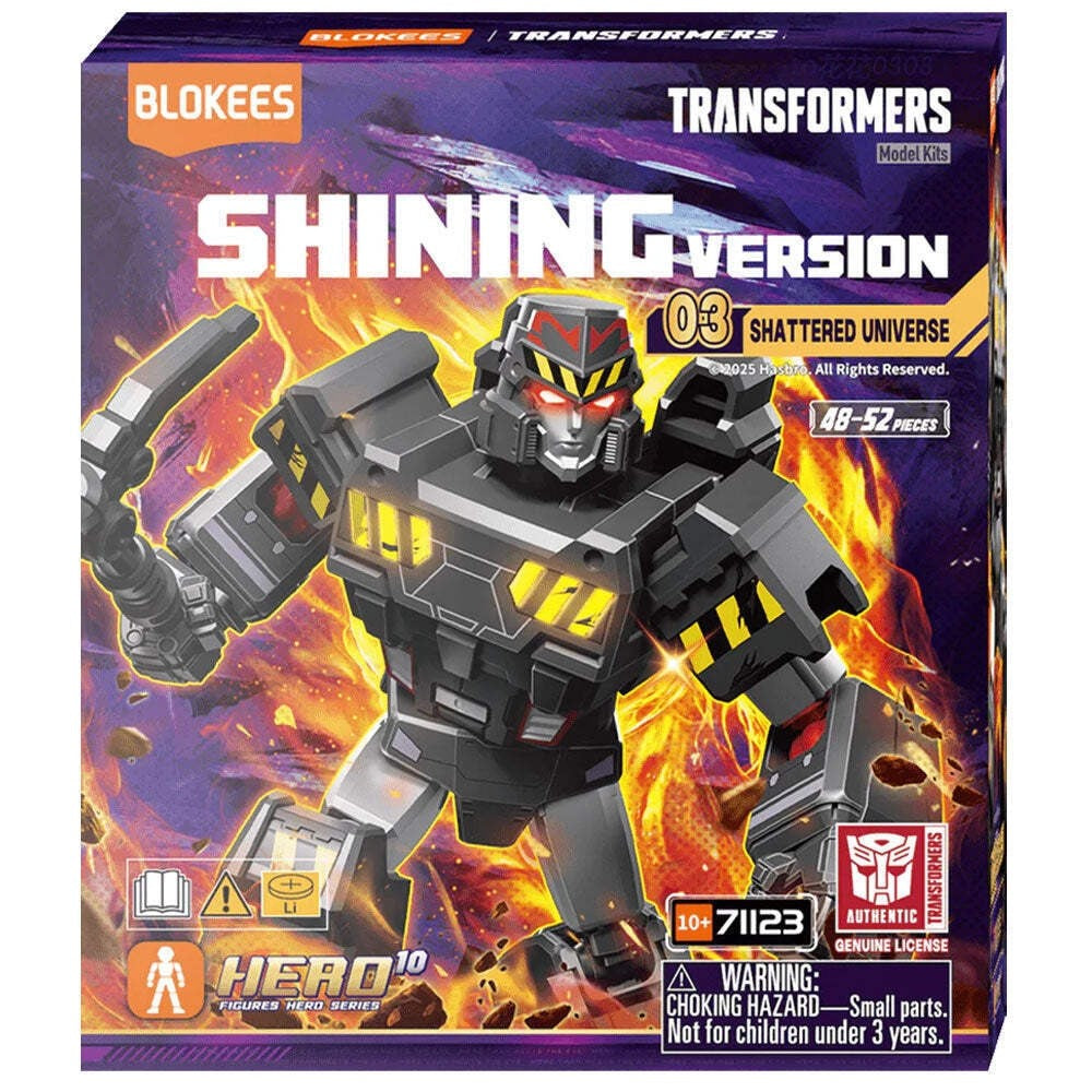 Blokees: Transformers - 4" Shining Version 03 Shattered Universe Blind Box | Dragon's Lair Comics and Fantasy Houston TX