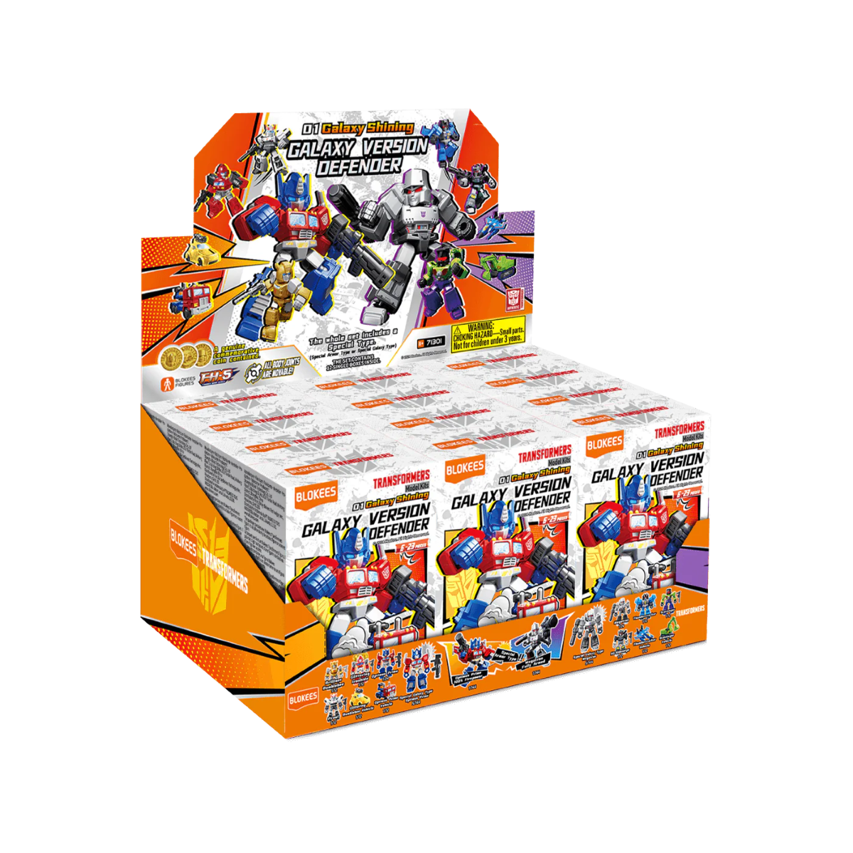 Blokees: Transformers - Defender Version 01: Shining Blind Box | Dragon's Lair Comics and Fantasy Houston TX