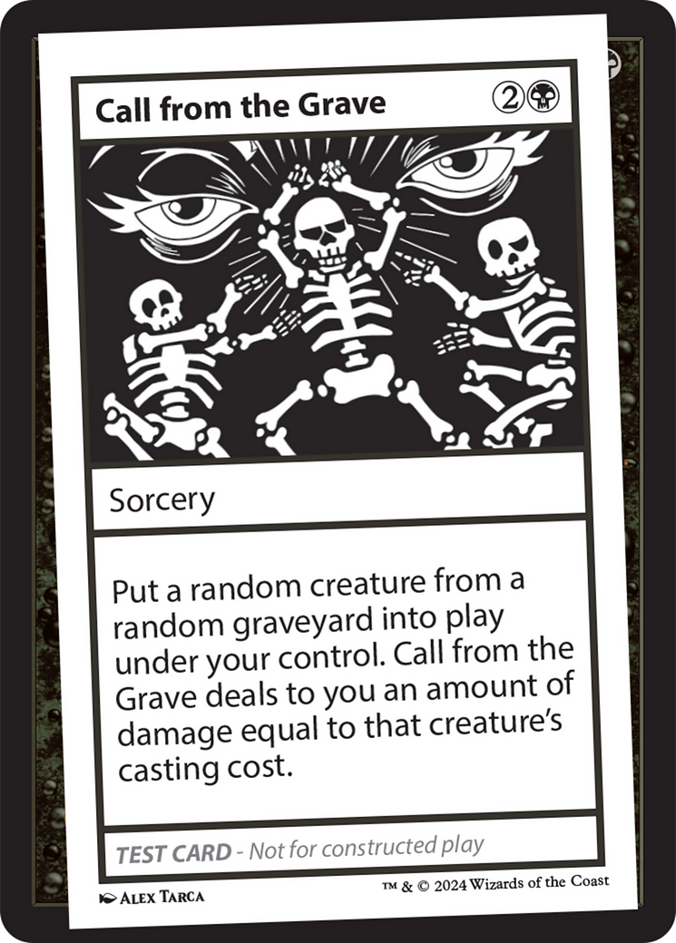 Call from the Grave [Mystery Booster 2 Playtest Cards] | Dragon's Lair Comics and Fantasy Houston TX