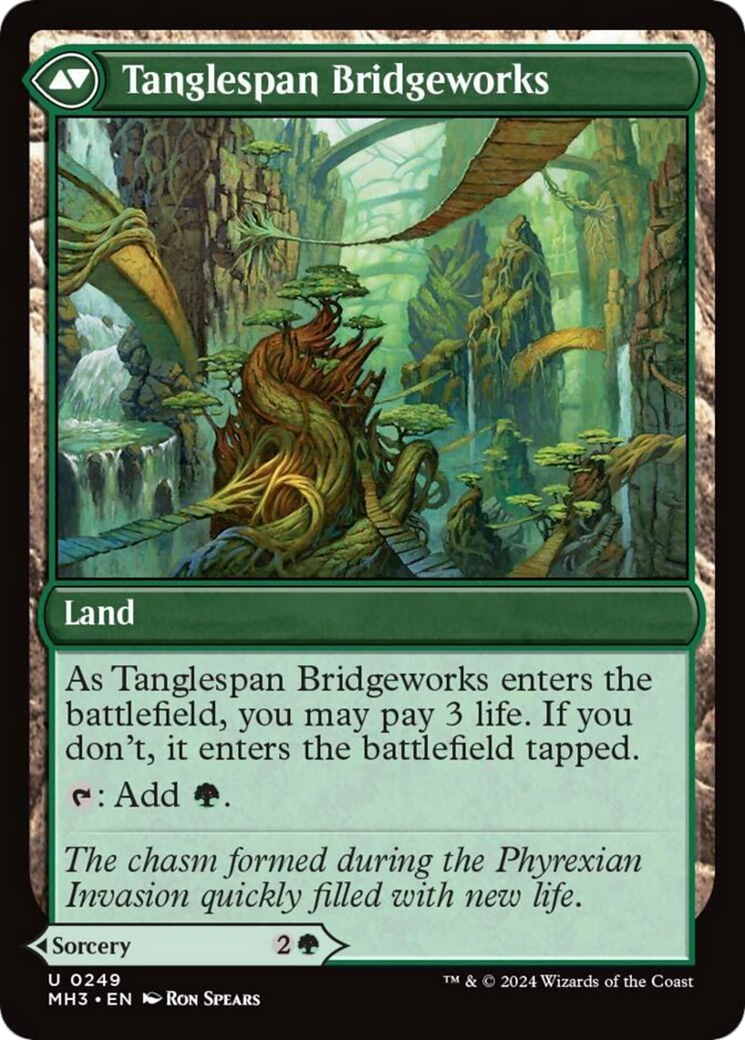 Bridgeworks Battle // Tanglespan Bridgeworks [Modern Horizons 3] | Dragon's Lair Comics and Fantasy Houston TX