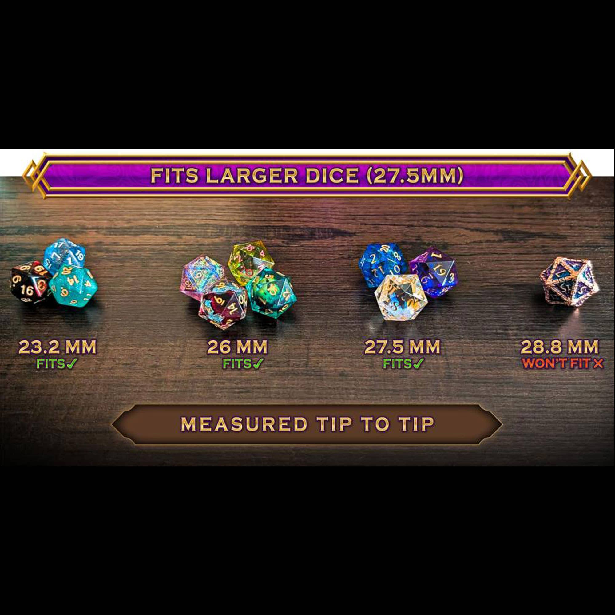 Wizard 12oz Dice Tower Tankard | TTRPG, D&D, Daggerheart | Dragon's Lair Comics and Fantasy Houston TX