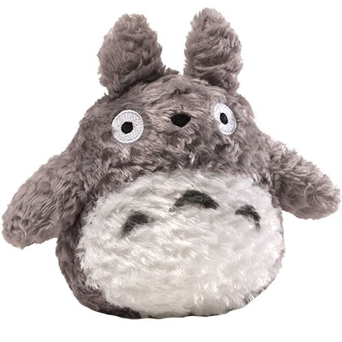 My Neighbor Totoro Fluffy Big Gray Totoro 5 1/2 Inch Plush | Dragon's Lair Comics and Fantasy Houston TX
