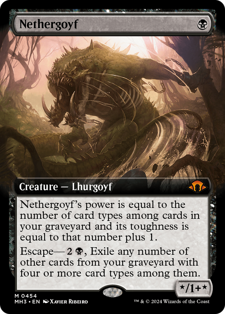 Nethergoyf (Extended Art) [Modern Horizons 3] | Dragon's Lair Comics and Fantasy Houston TX