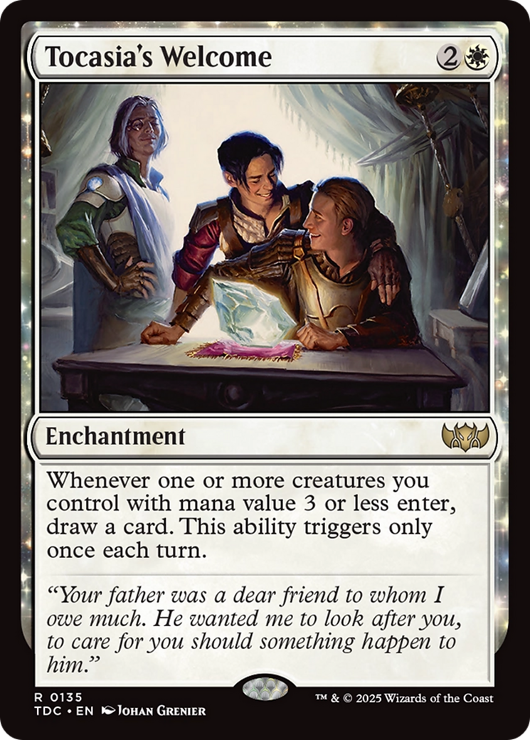 Tocasia's Welcome [Tarkir: Dragonstorm Commander] | Dragon's Lair Comics and Fantasy Houston TX