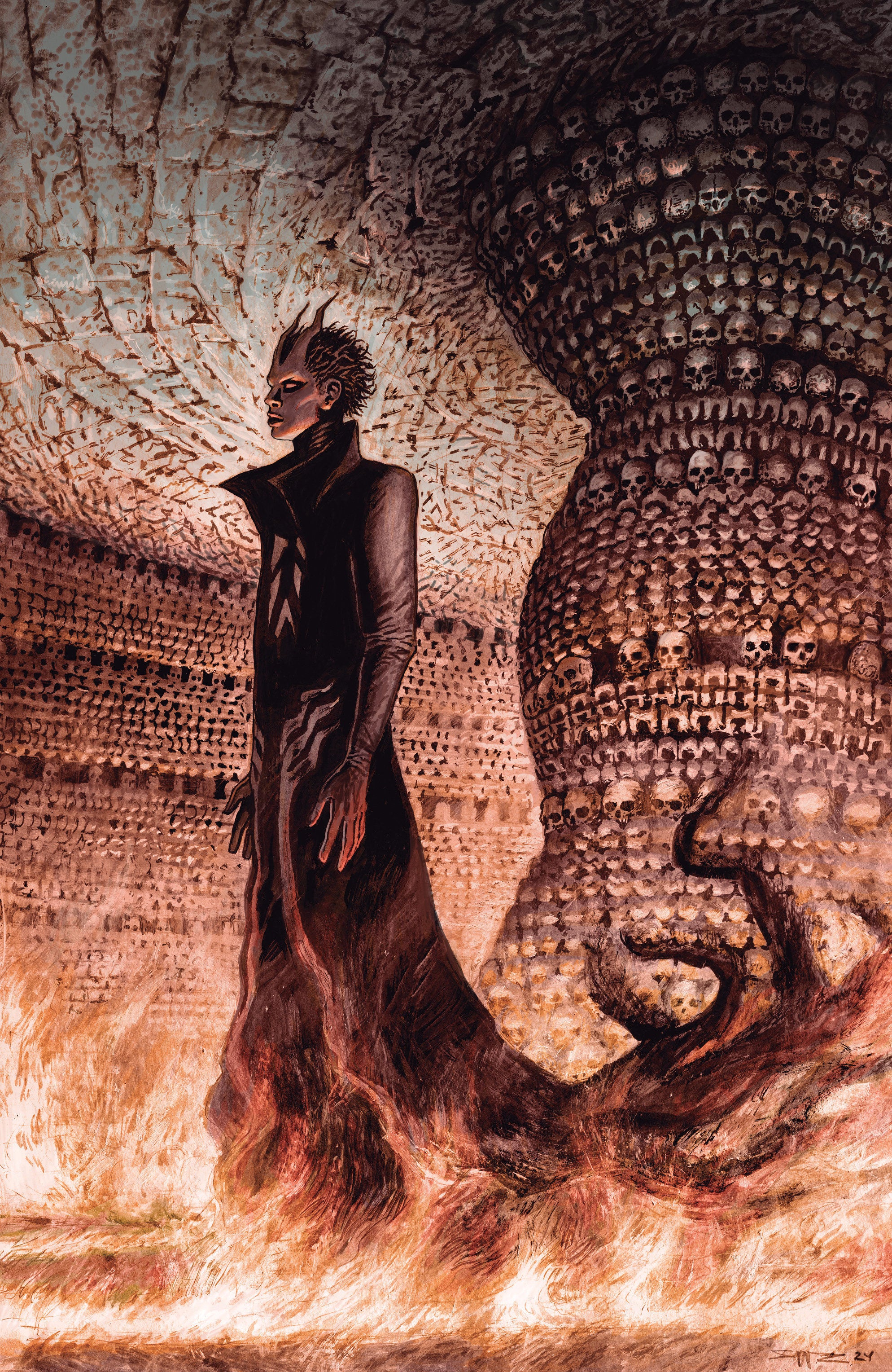 Valiant Beyond: Tales Of The Shadowman #2 Variant E (Sanz Full Art) | Dragon's Lair Comics and Fantasy Houston TX