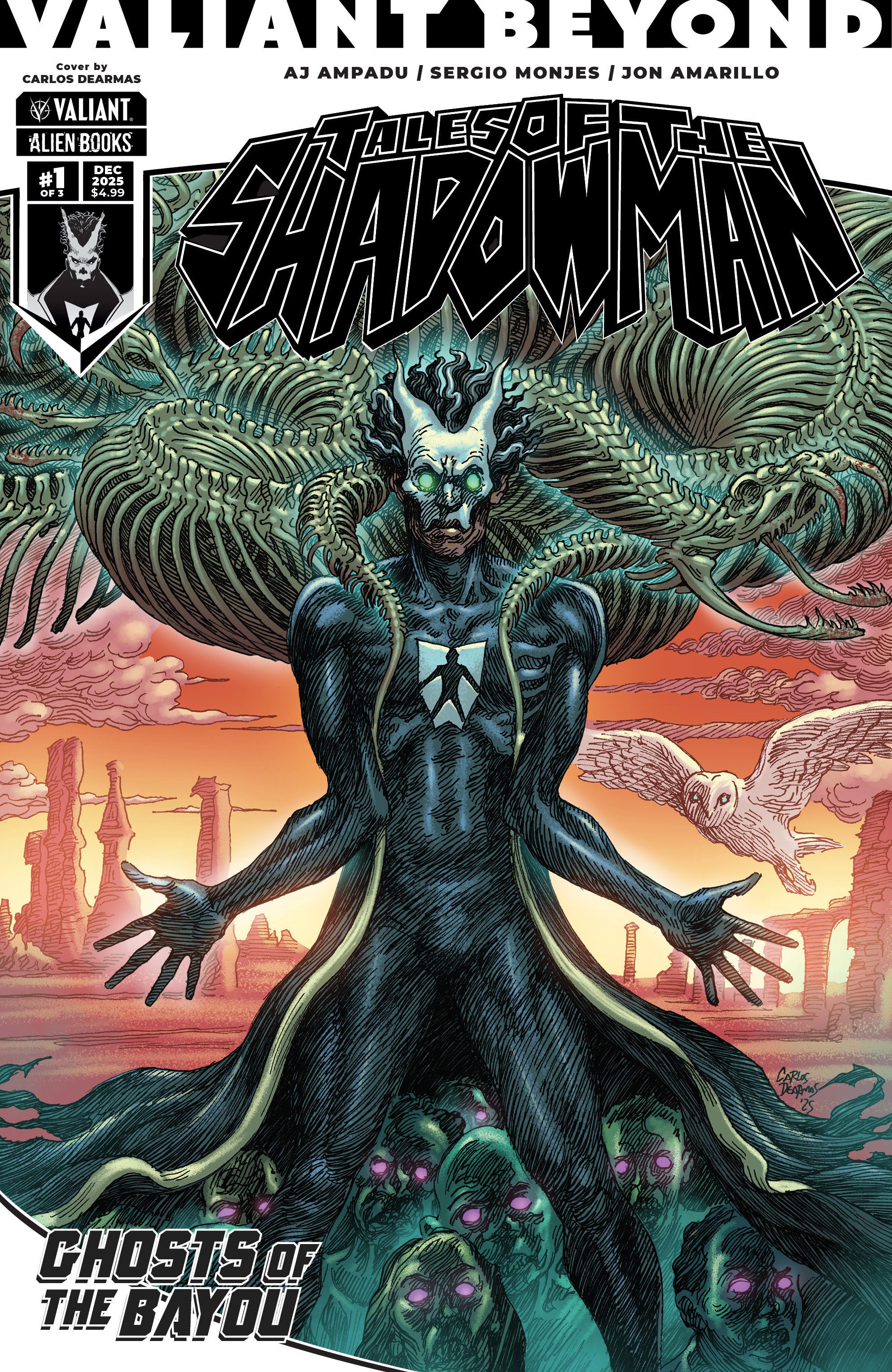 Valiant Beyond: Tales Of The Shadowman #4  Ghosts Of The Bayou #1 Variant C (Dearmas) | Dragon's Lair Comics and Fantasy Houston TX