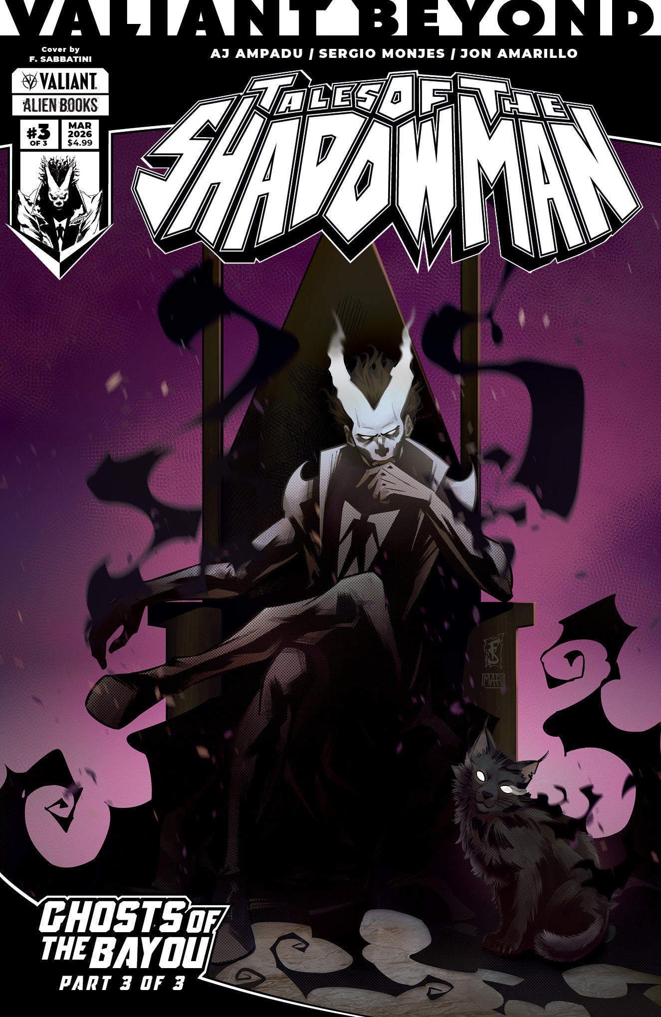 Valiant Beyond: Tales Of The Shadowman #6  Ghosts Of The Bayou #3 Cover A (Sabbatini) | Odin's Place