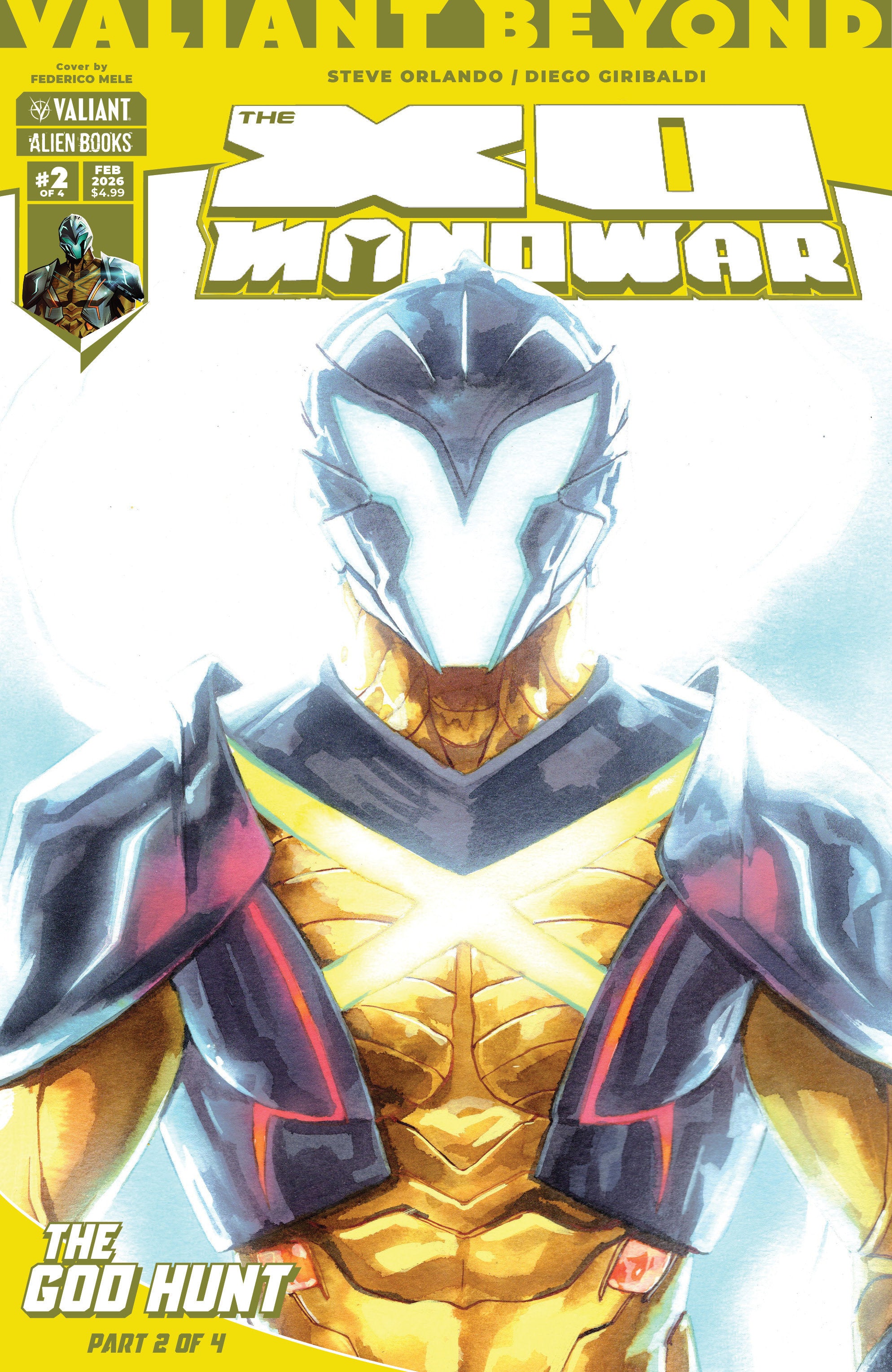 Valiant Beyond: The X O Manowar #6  The God Hunt #2 Variant B (Mele) | Odin's Lair