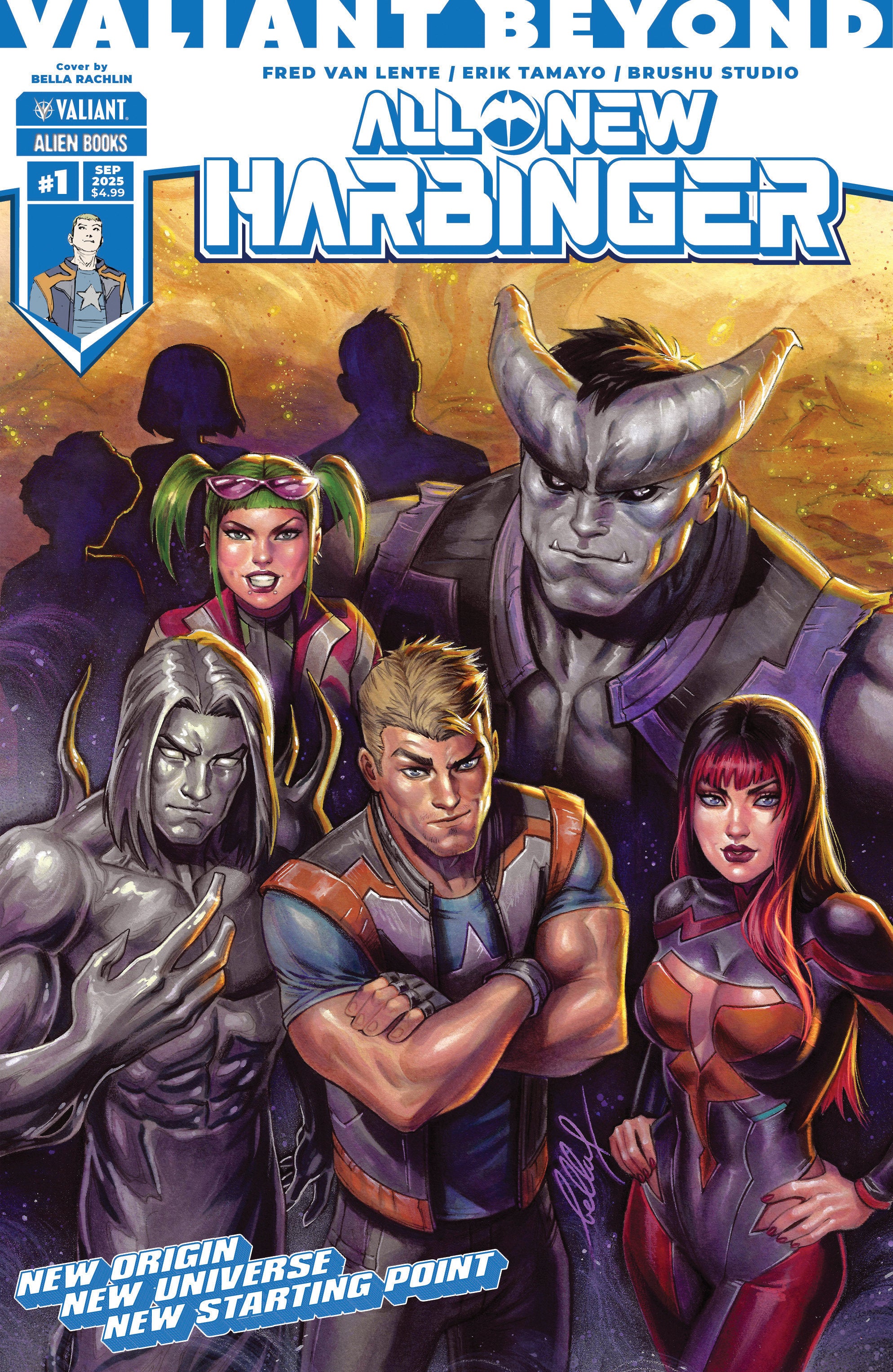 Valiant Beyond: All New Harbinger #1 Cover A (Rachlin) | Dragon's Lair Comics and Fantasy Houston TX