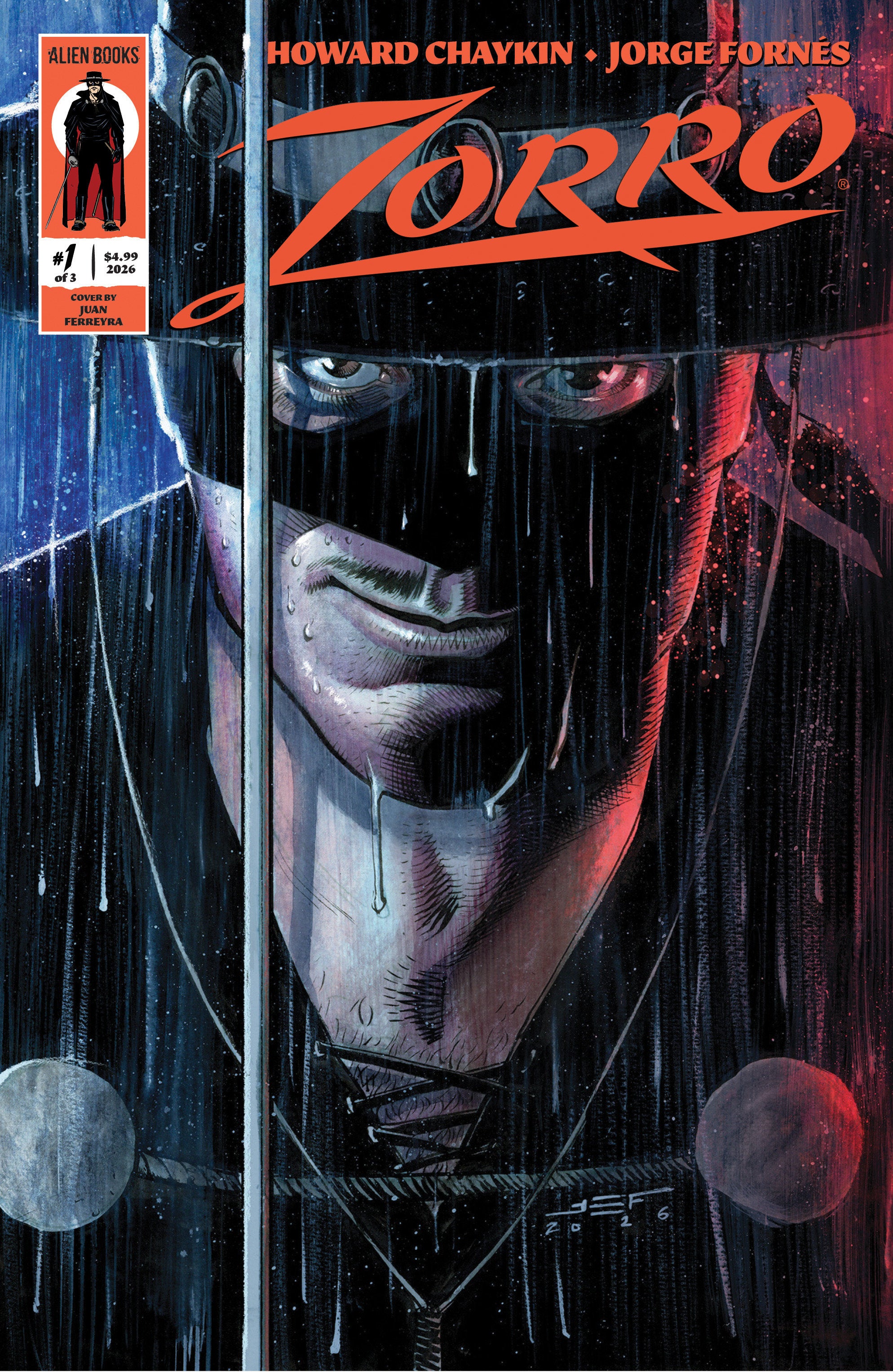 Zorro #1 Variant C (Ferreyra) | Odin's Place