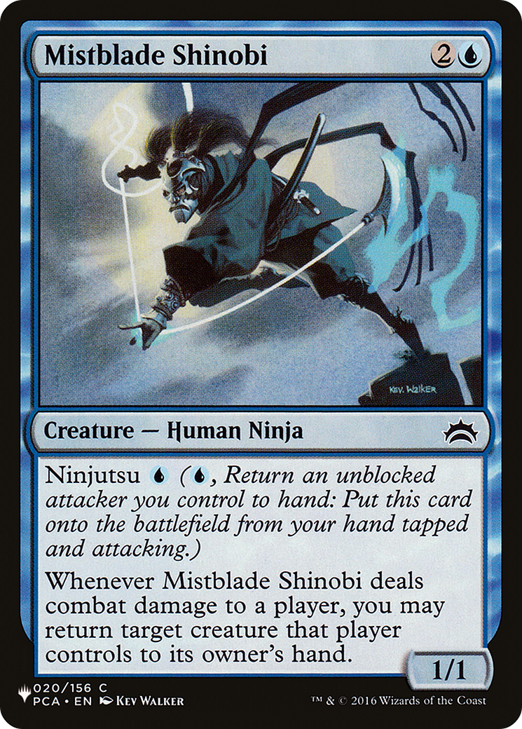 Mistblade Shinobi [The List] | Dragon's Lair Comics and Fantasy Houston TX