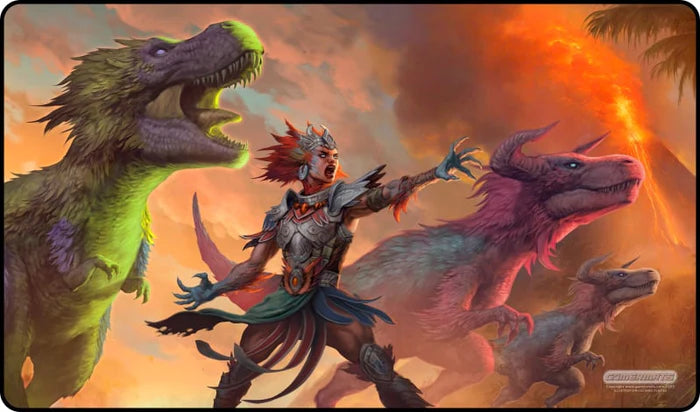 Gamermats Playmat: Dino Evacuation | Dragon's Lair Comics and Fantasy Houston TX