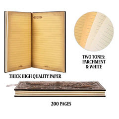 QMDirect 3D Faux-Leather Notebook / Journal - Bronze Dragon | Dragon's Lair Comics and Fantasy Houston TX