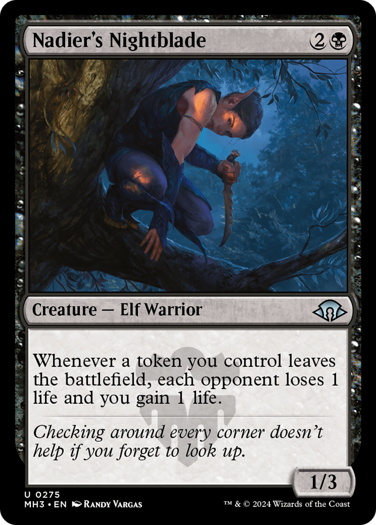 Nadier's Nightblade [Modern Horizons 3] | Dragon's Lair Comics and Fantasy Houston TX