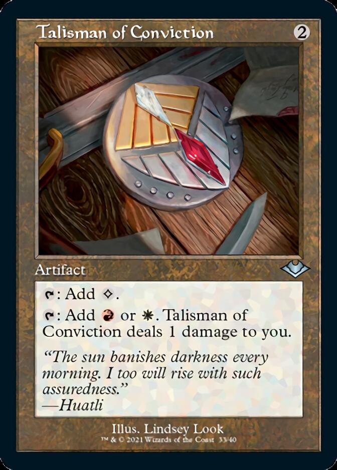 Talisman of Conviction (Retro) [Modern Horizons] | Dragon's Lair Comics and Fantasy Houston TX