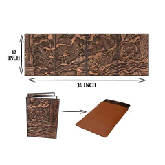 QMDirect 3D Faux-Leather Customizable Game Master Screen (Dm/Gm) | Dragon's Lair Comics and Fantasy Houston TX