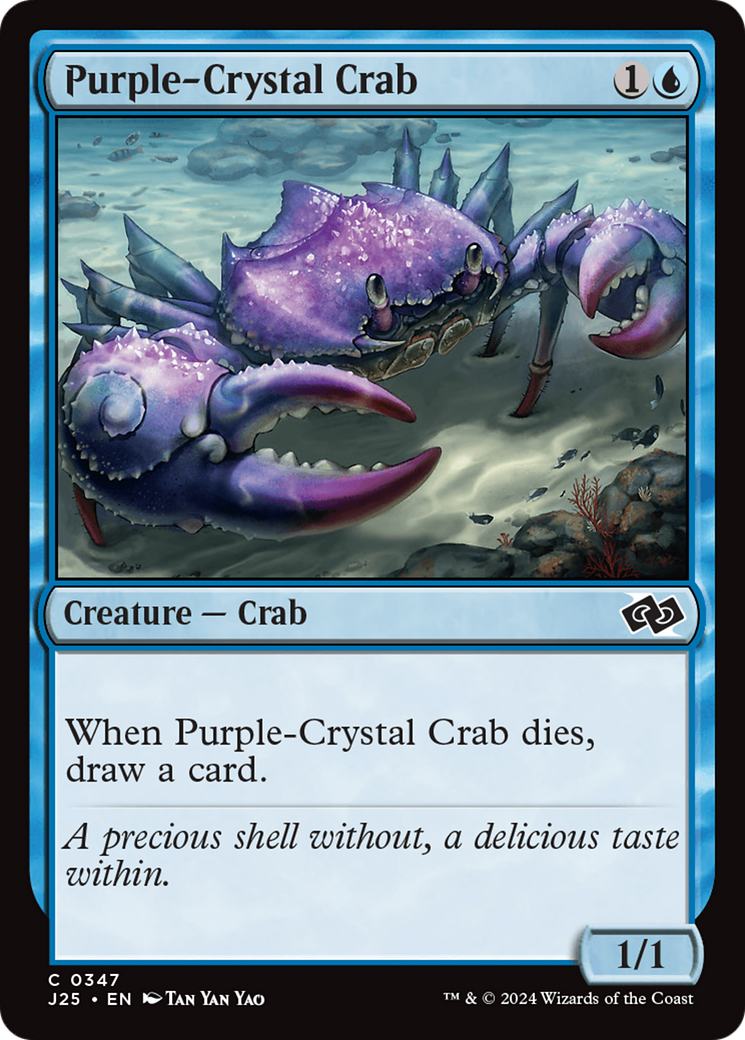 Purple-Crystal Crab [Foundations Jumpstart] | Dragon's Lair Comics and Fantasy Houston TX