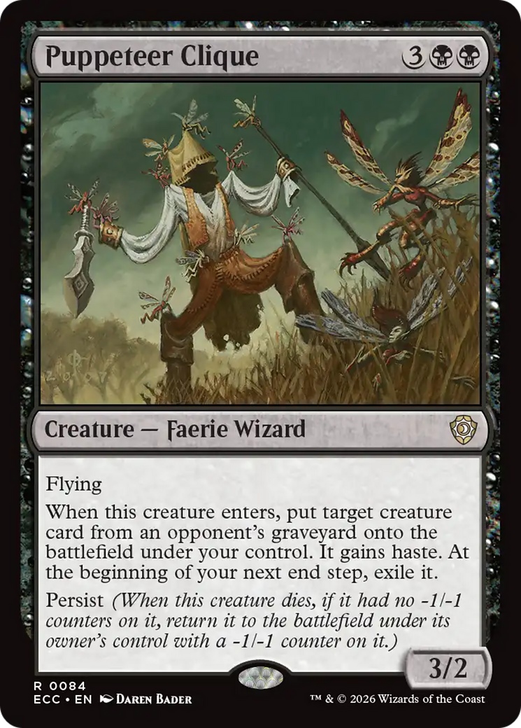 Puppeteer Clique [Lorwyn Eclipsed Commander] | Odin's Place