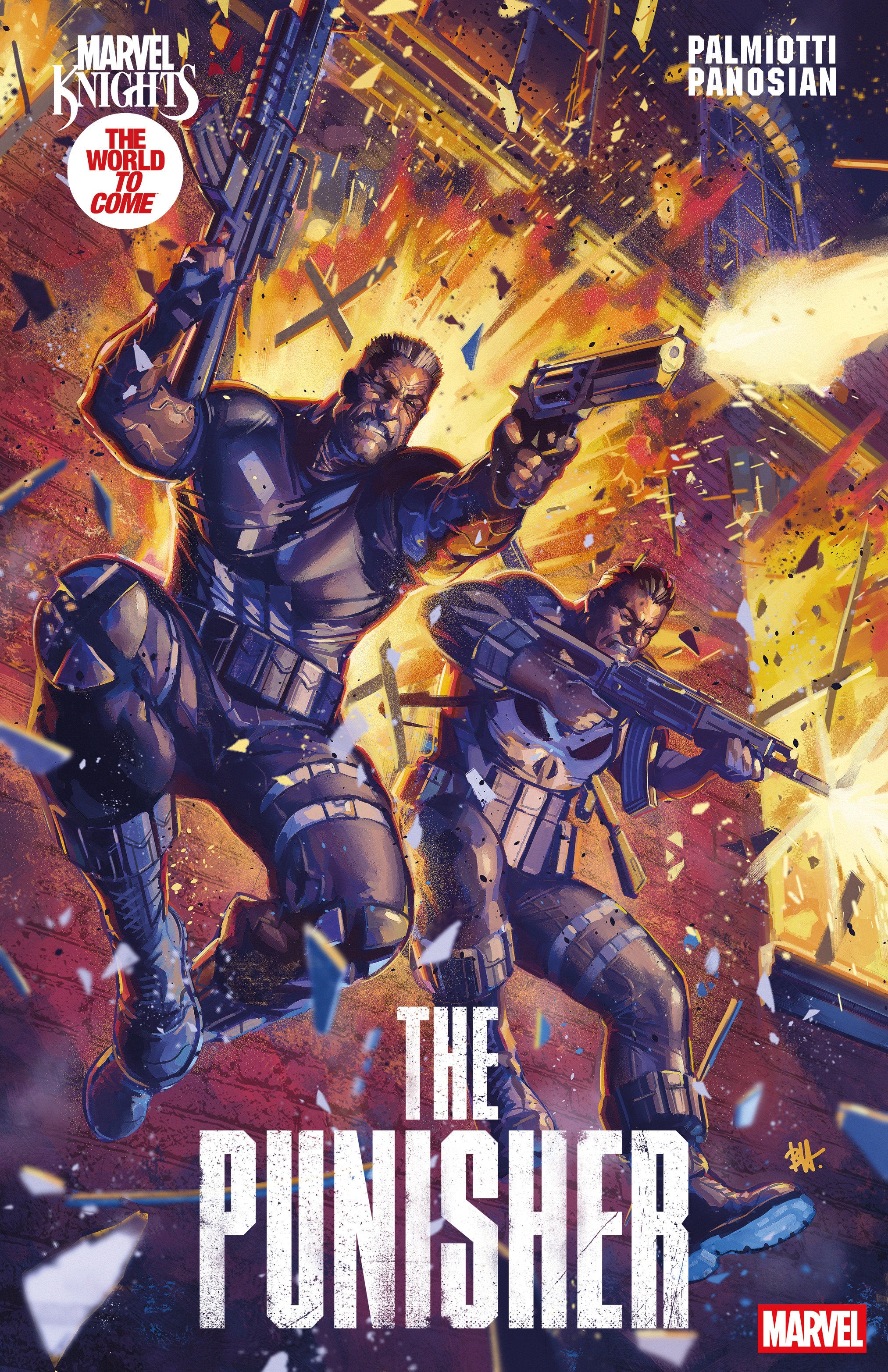 Marvel Knights: Punisher #1 Ben Harvey Variant | Dragon's Lair Comics and Fantasy Houston TX