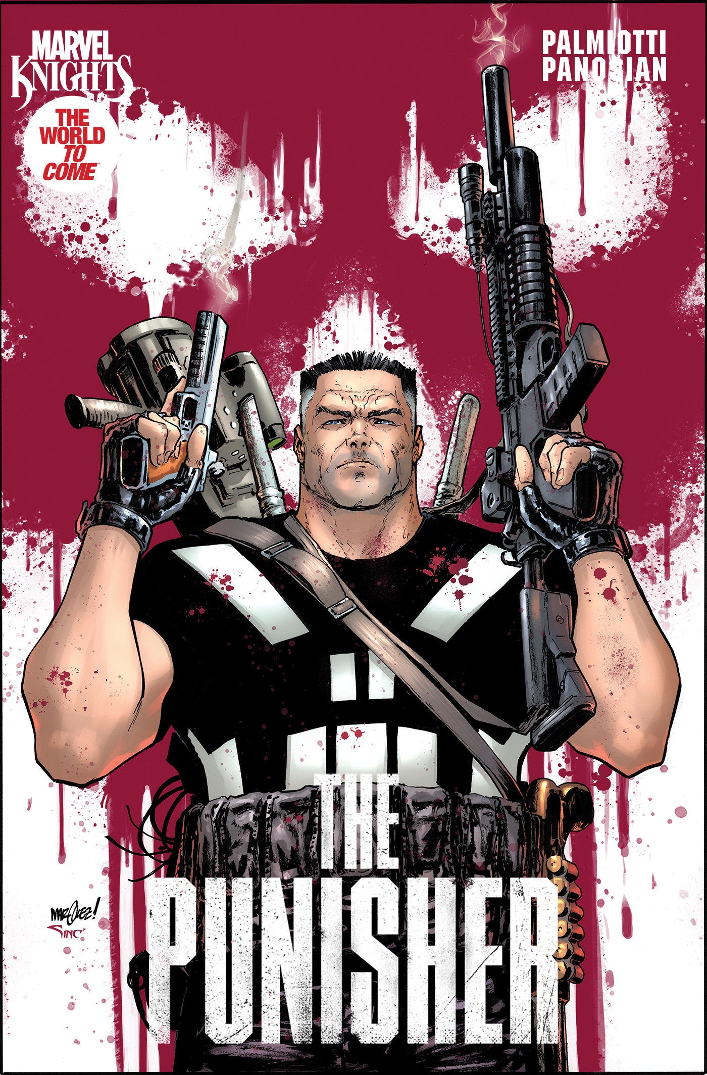 Marvel Knights: Punisher #1 David Marquez Variant | Dragon's Lair Comics and Fantasy Houston TX