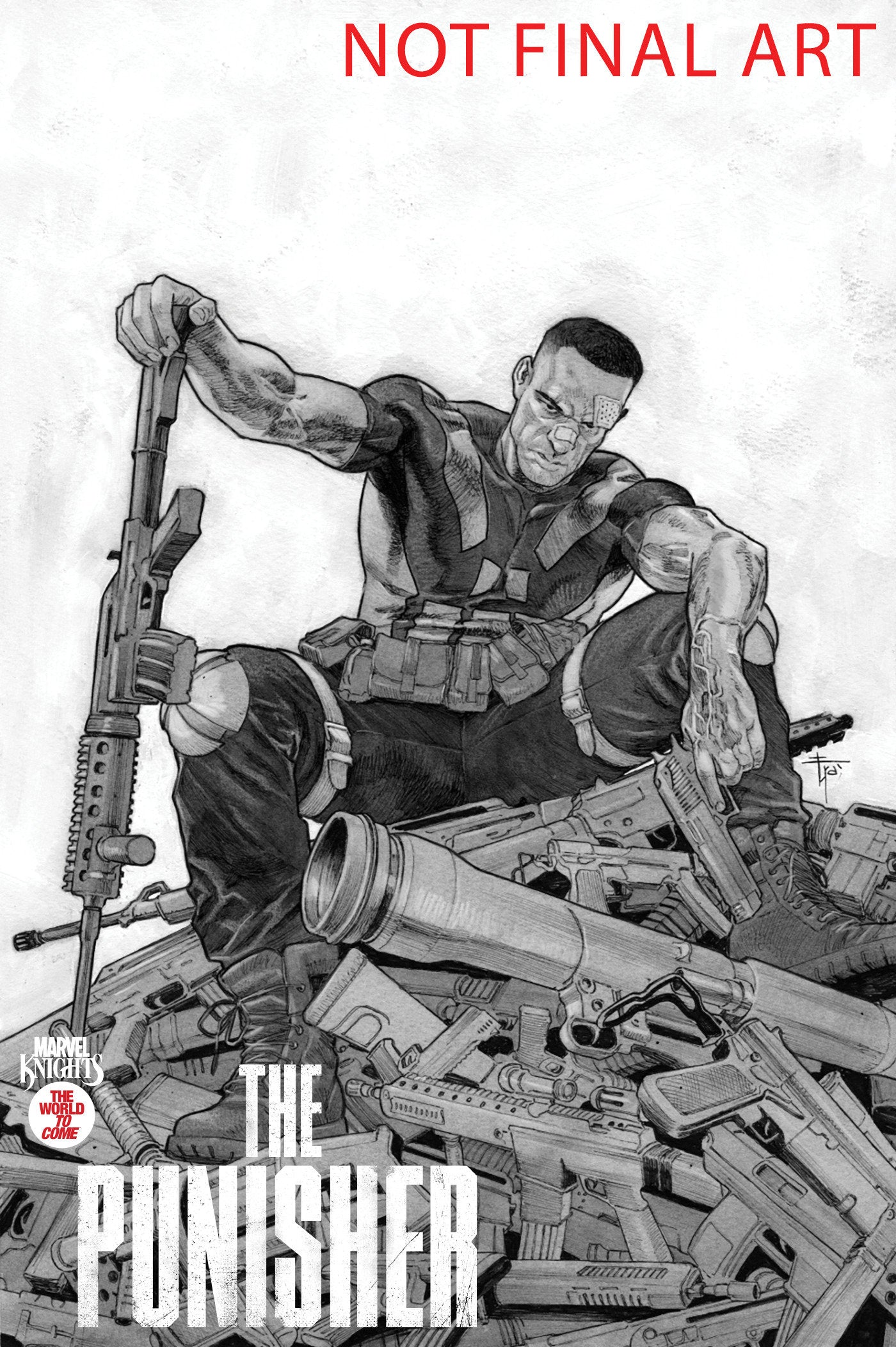 Marvel Knights: Punisher #2 Francesco Mobili Variant | Dragon's Lair Comics and Fantasy Houston TX