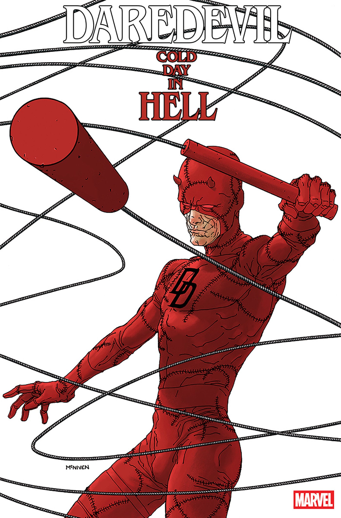 Daredevil: Cold Day In Hell #1 Steve Mcniven 2nd Print Variant | Dragon's Lair Comics and Fantasy Houston TX