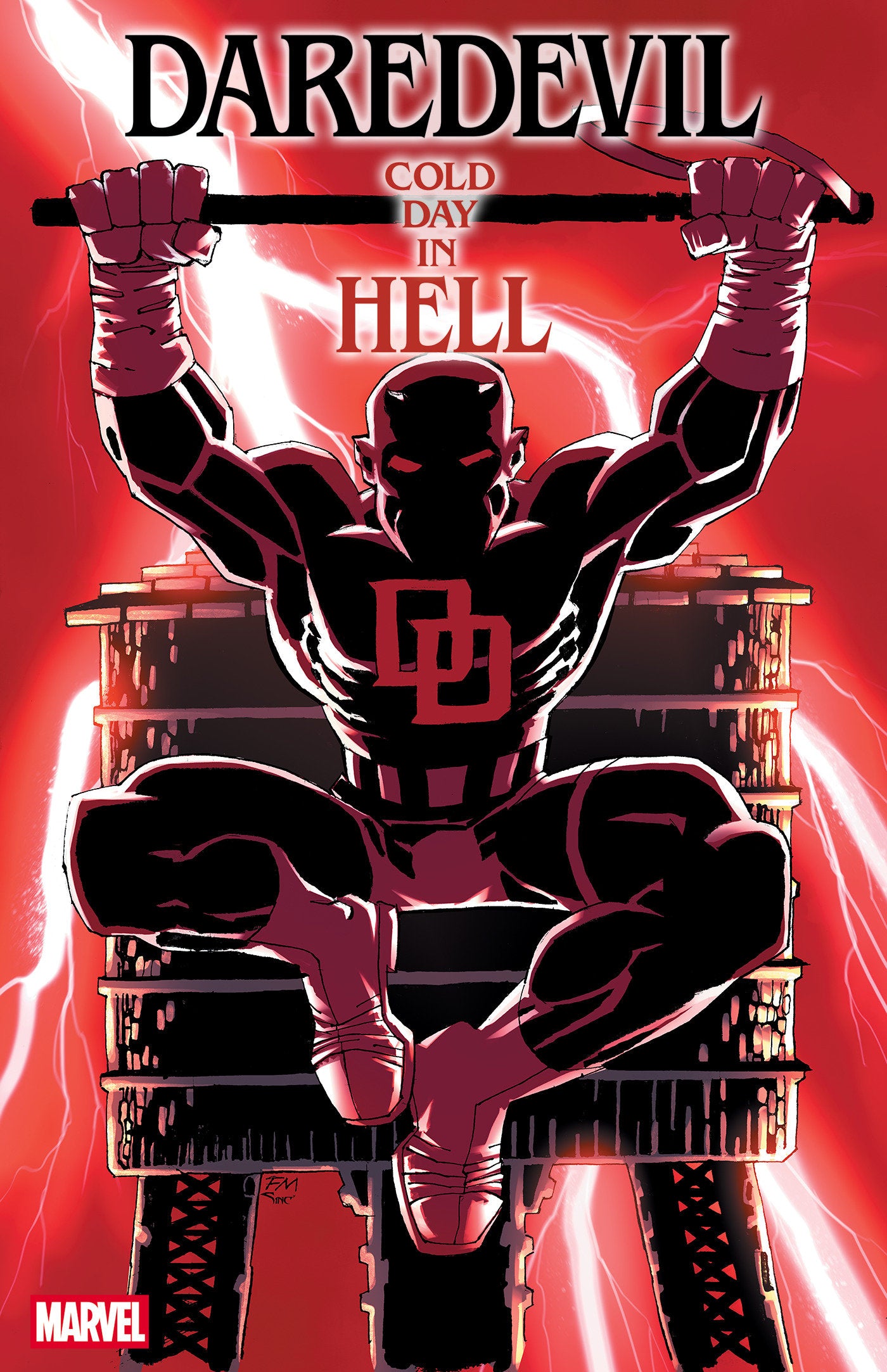 Daredevil: Cold Day In Hell #1 Frank Miller Variant | Dragon's Lair Comics and Fantasy Houston TX