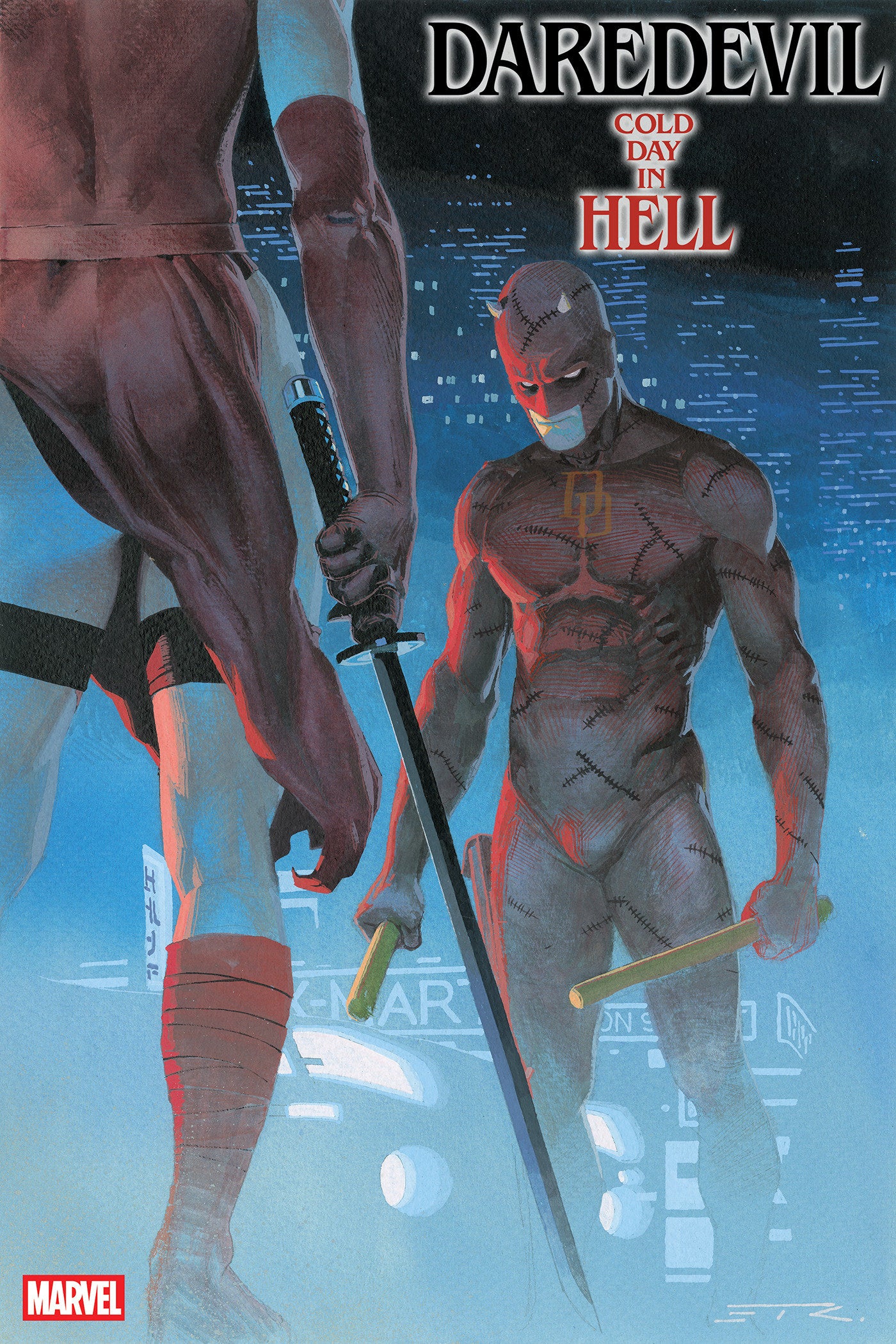 Daredevil: Cold Day In Hell #2 Esad Ribic Variant | Dragon's Lair Comics and Fantasy Houston TX