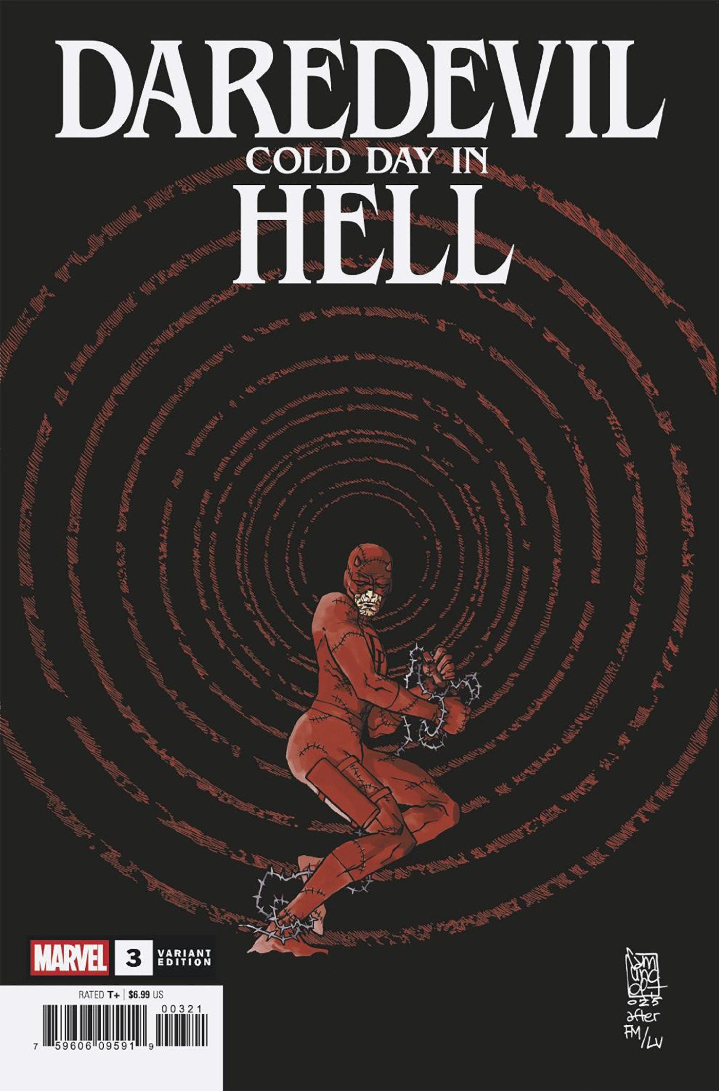 Daredevil: Cold Day In Hell #3 Giuseppe Camuncoli Variant | Dragon's Lair Comics and Fantasy Houston TX