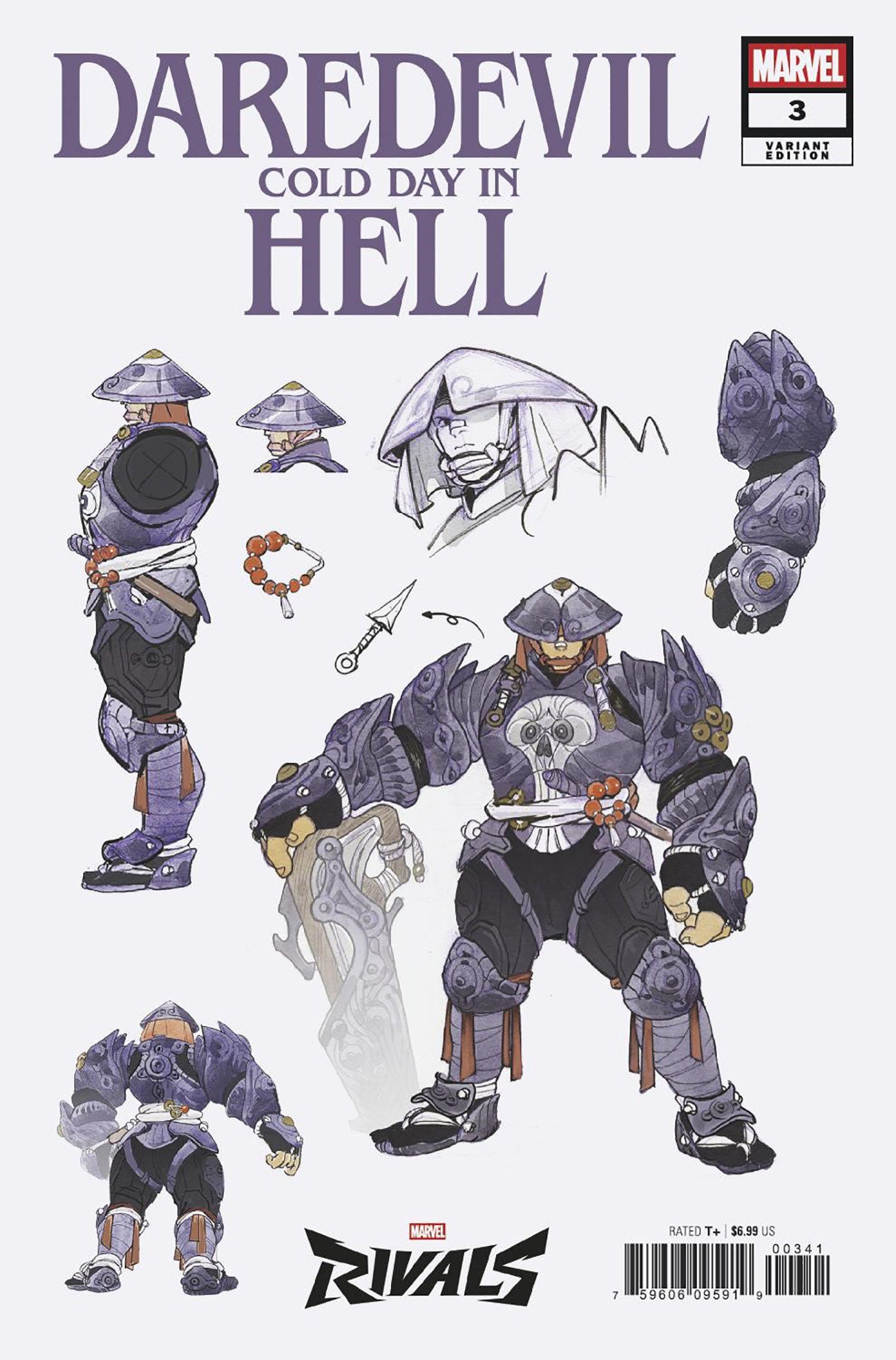 Daredevil: Cold Day In Hell #3 Peach Momoko Marvel Rivals Variant | Dragon's Lair Comics and Fantasy Houston TX