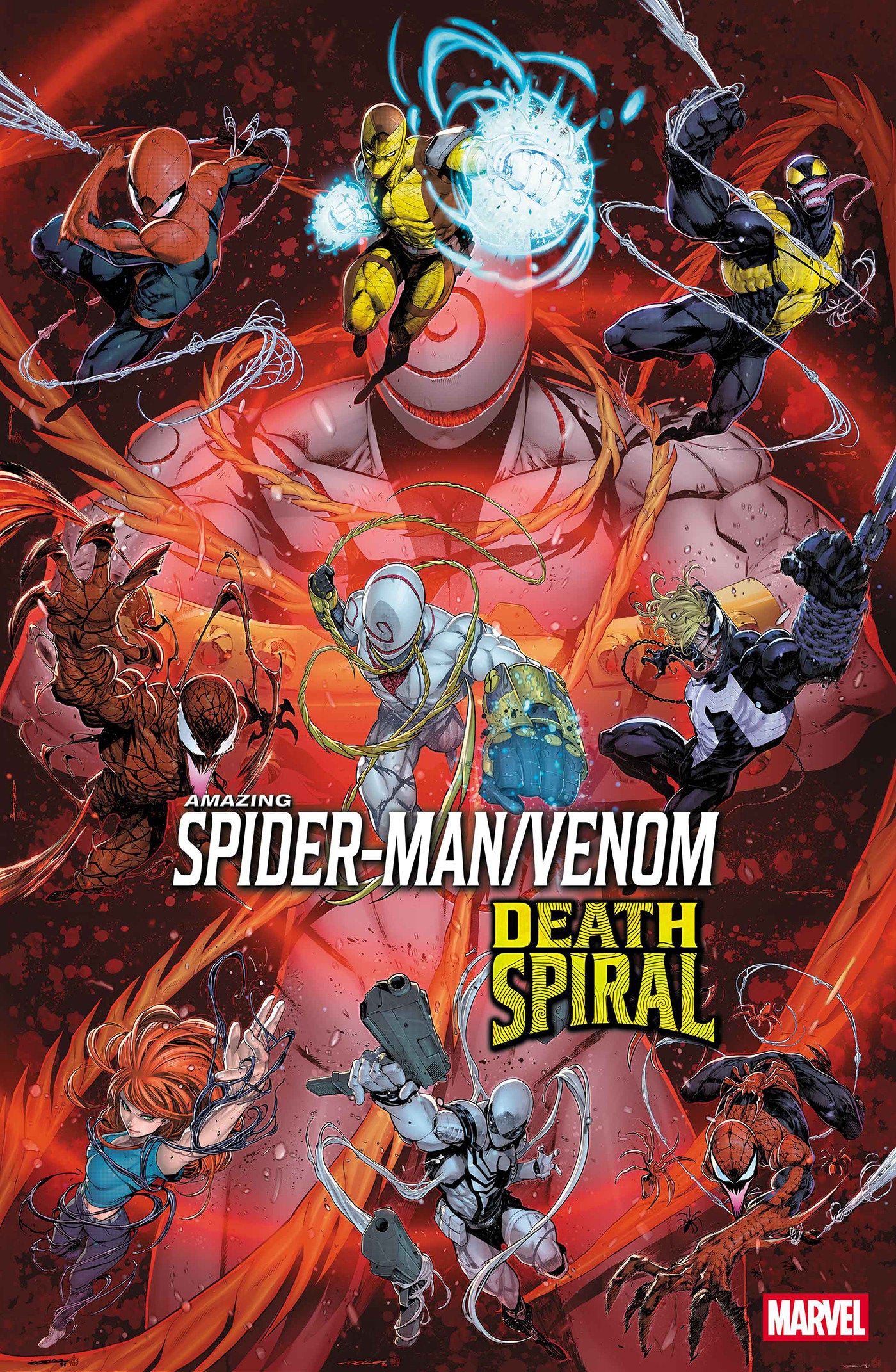 Amazing Spider-Man/Venom: Death Spiral By Iban Coello Poster | Odin's Place