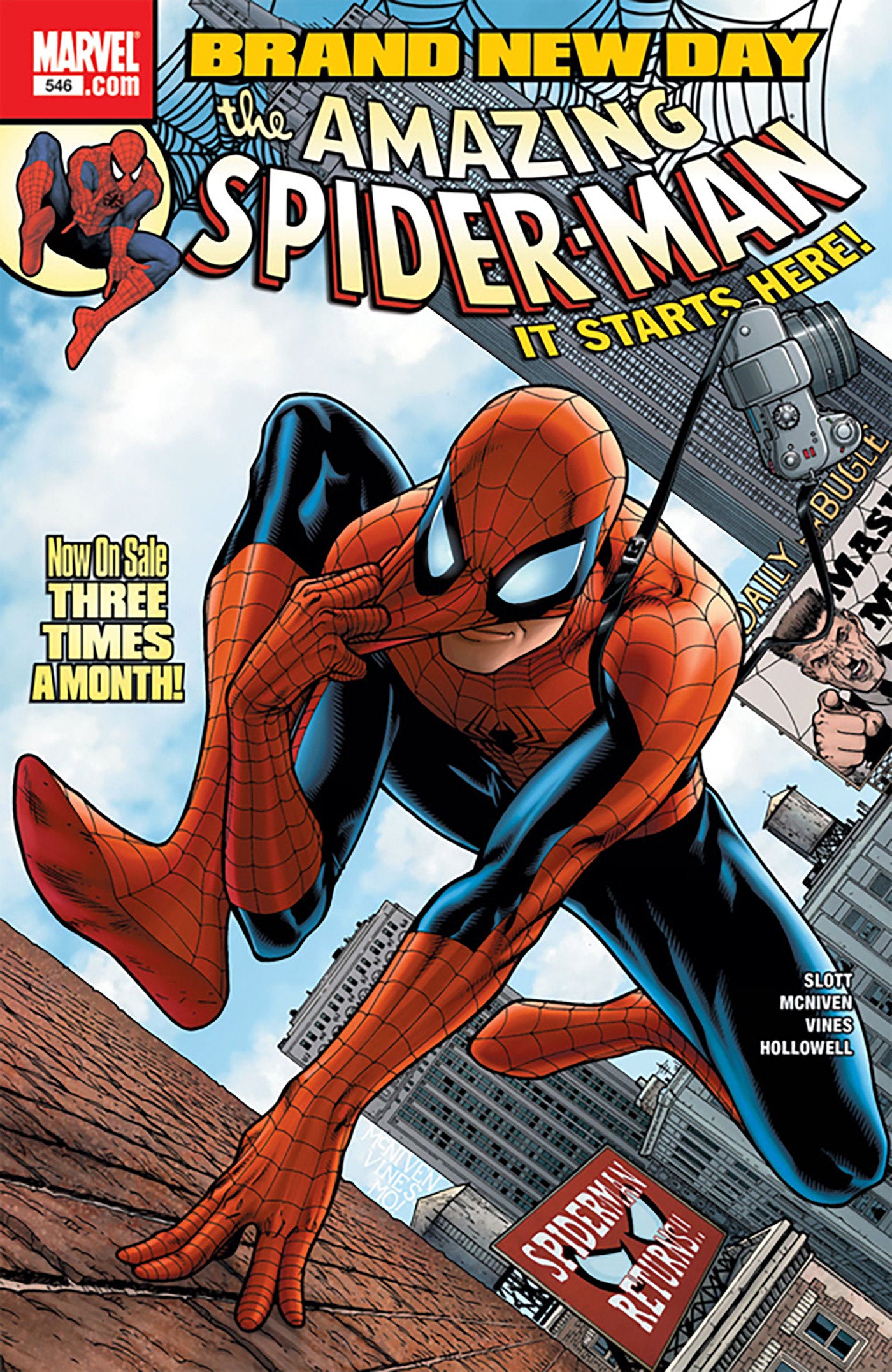 Amazing Spider-Man #546 Facsimile Edition Poster | Odin's Place