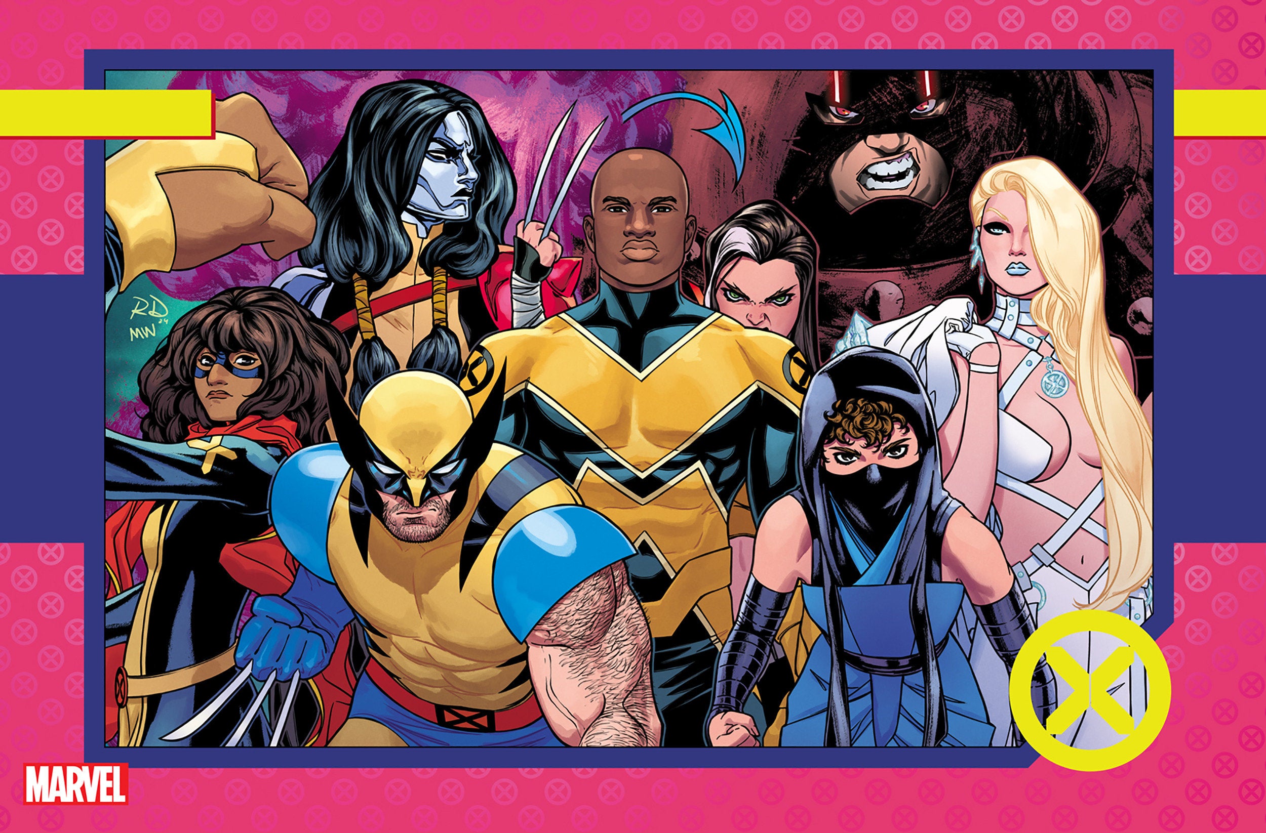 X-Men #35 Russell Dauterman Trading Card Variant [Fhx] | Dragon's Lair Comics and Fantasy Houston TX