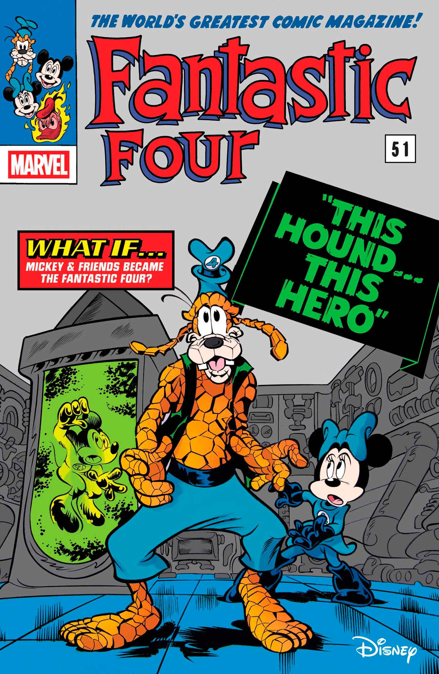 Fantastic Four #29 Mottura What If Disney Fantastic Four Variant | Dragon's Lair Comics and Fantasy Houston TX
