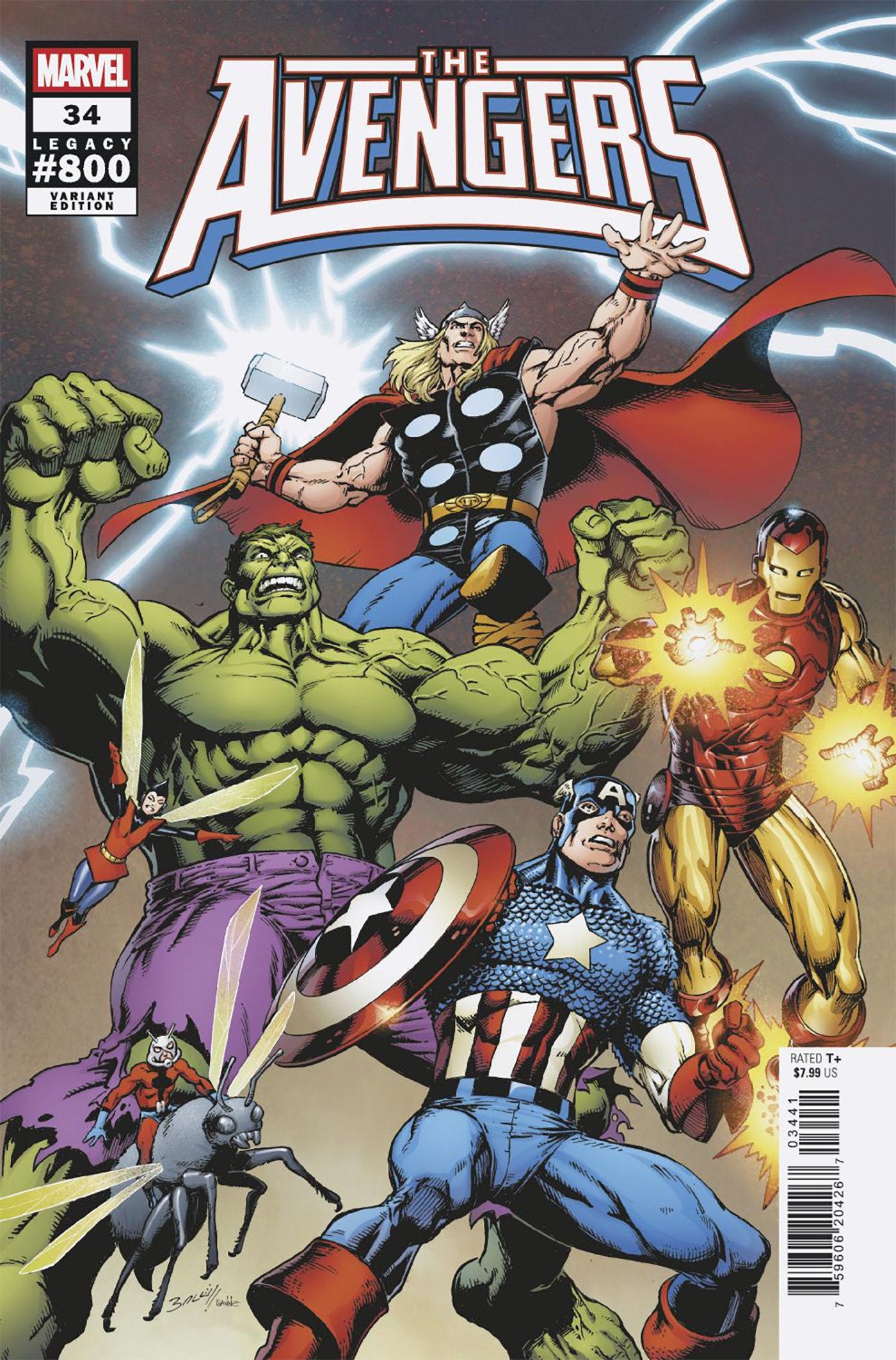 Avengers #34 Mark Bagley Spoiler Variant | Odin's Place