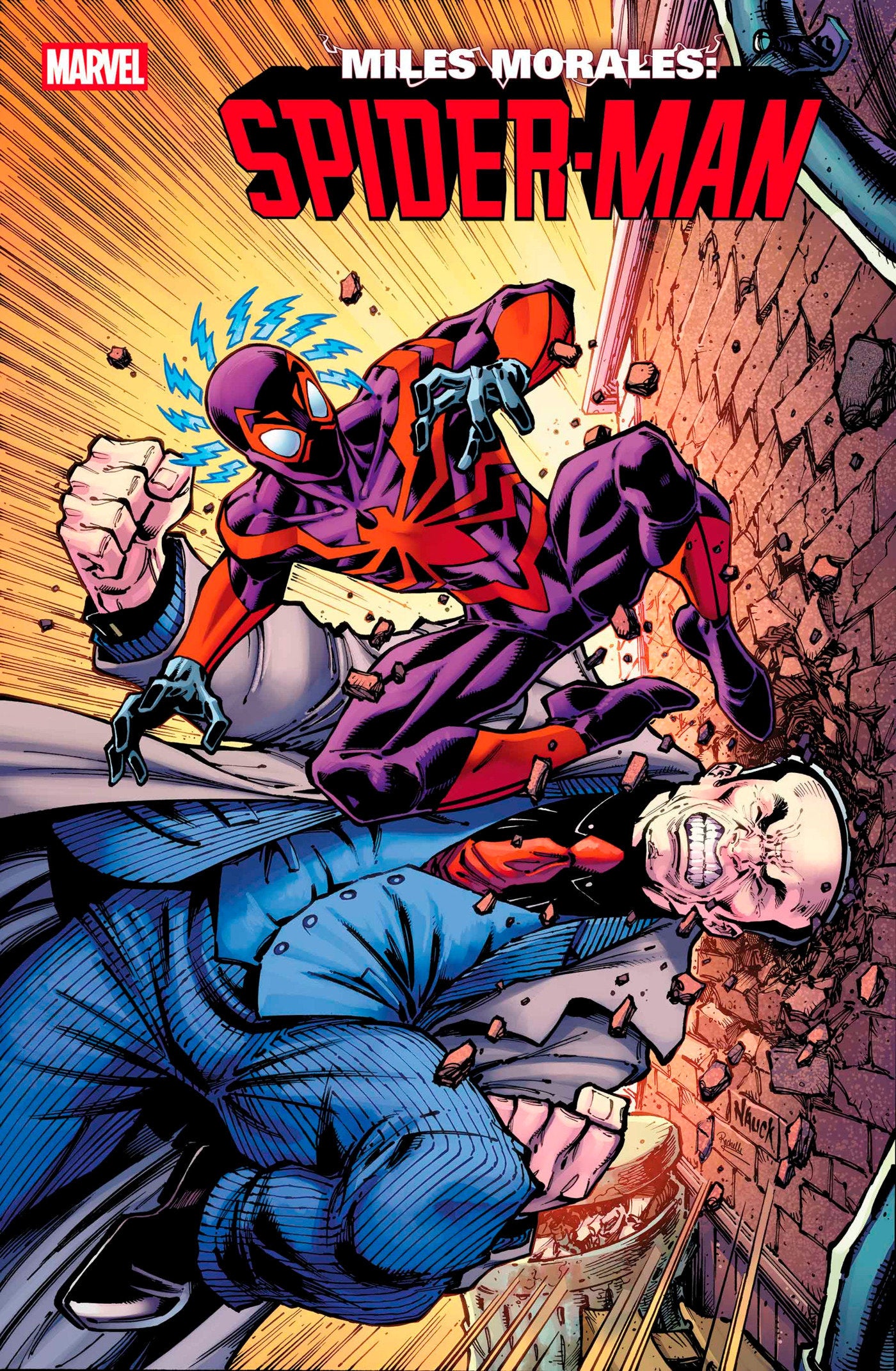 Miles Morales: Spider-Man #34 Todd Nauck Bring On The Bad Guys Variant | Dragon's Lair Comics and Fantasy Houston TX