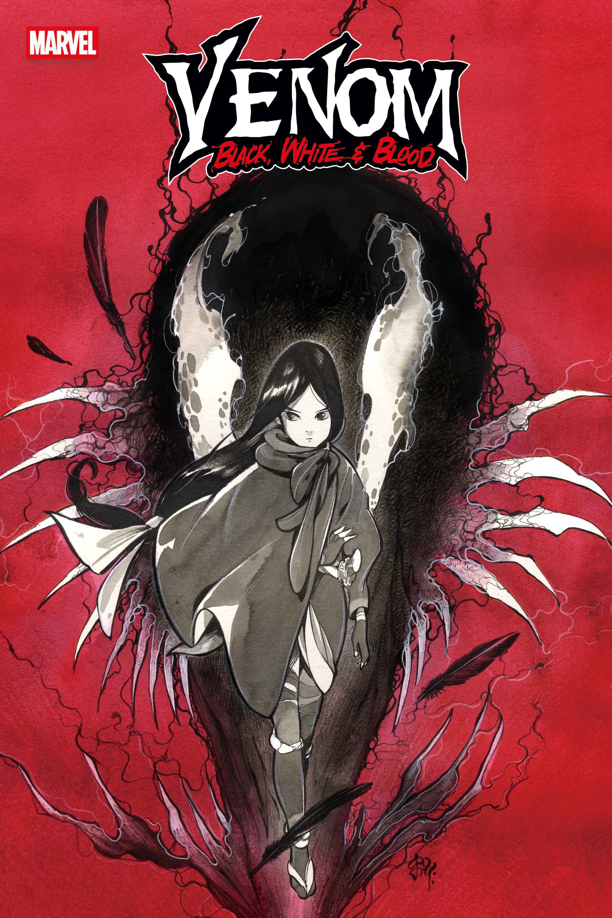 Venom: Black, White & Blood #1 Peach Momoko Variant | Dragon's Lair Comics and Fantasy Houston TX