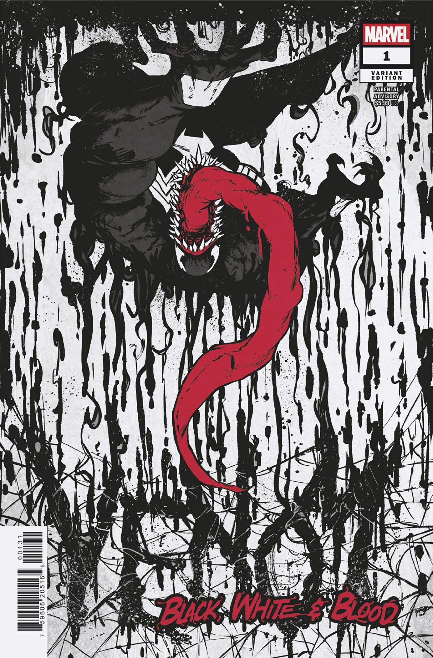 Venom: Black, White & Blood #1 Sanford Greene Variant | Dragon's Lair Comics and Fantasy Houston TX