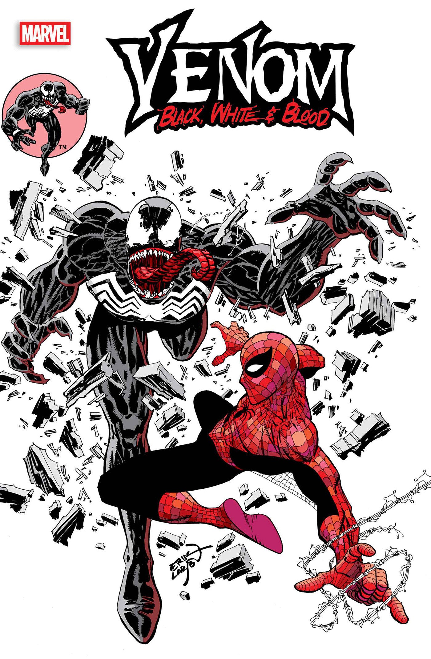 Venom: Black, White & Blood #2 Erik Larsen Variant | Dragon's Lair Comics and Fantasy Houston TX