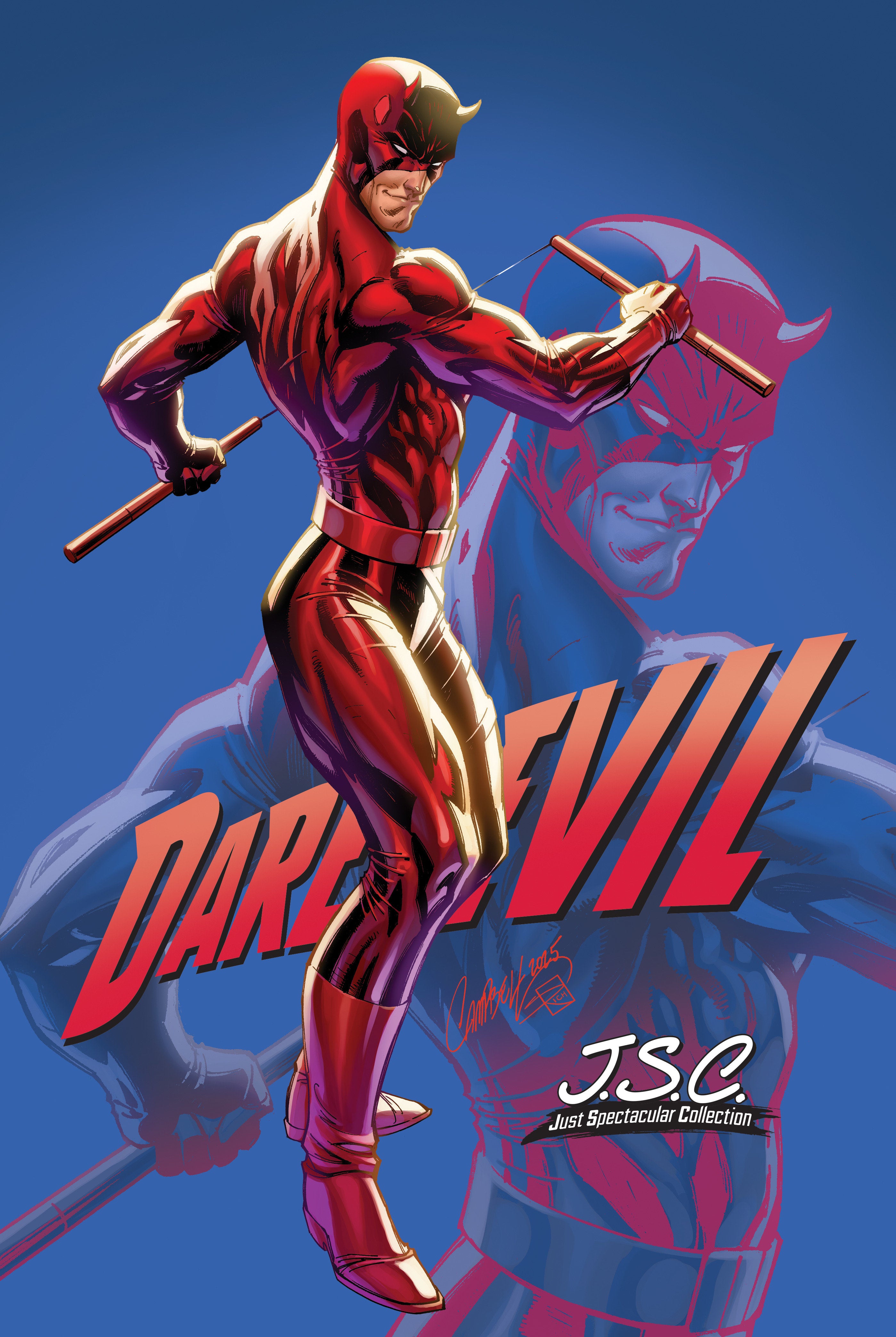 Daredevil #24 J. Scott Campbell Just Spectacular Collection Variant | Dragon's Lair Comics and Fantasy Houston TX