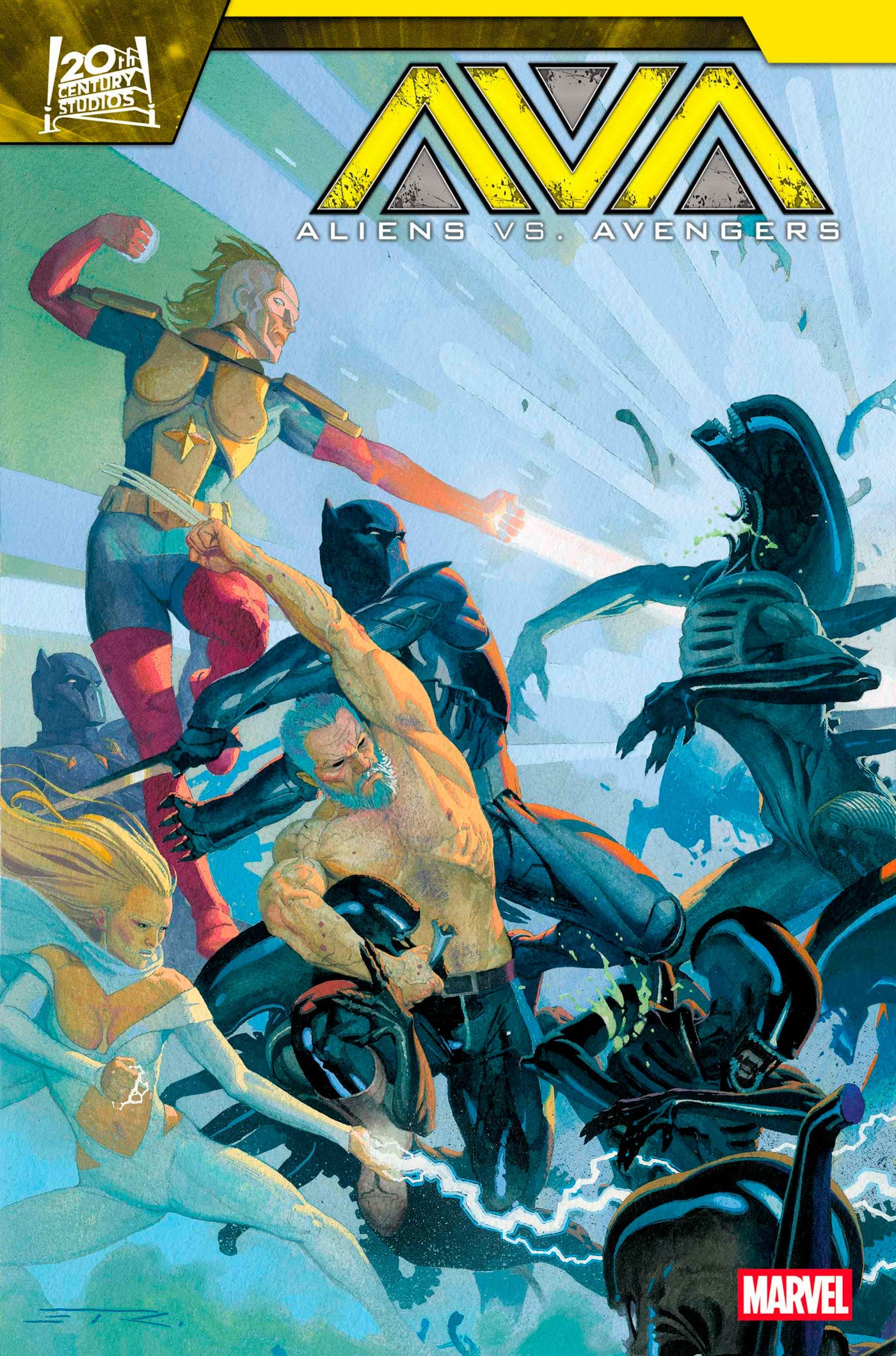 Aliens vs. Avengers #4 | Dragon's Lair Comics and Fantasy Houston TX